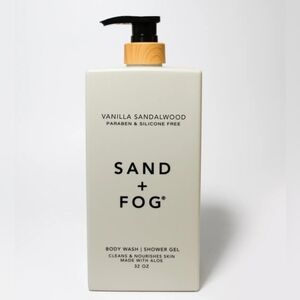 NEW Sand & Fog Vanilla Sandalwood Body Wash / Shower Gel ~ 32 Oz